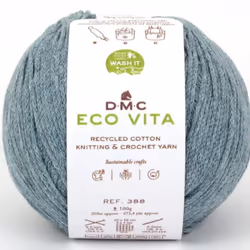 DMC Eco Vita, Artisanat, Gris, Coton, 250 m, Cotton, 100%, 4 - 5