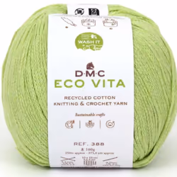 DMC Eco Vita, Artisanat, Vert, Coton, 250 m, Cotton, 100%, 4 - 5