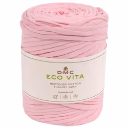 Fil de coton recyclé - DMC - Eco Vita - Rose - 450 g - 100 m