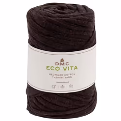 Fil DMC coton recyclé Eco Vita - T-Shirt - 390 - Marron - 450 g - 100 m