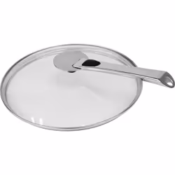 Cristel K14P couvercle Rond Acier inoxydable, Transparent