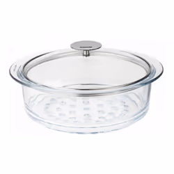 Cristel ECVV20, 2,1 L, Transparent, Rond, Verre, France, 20 cm