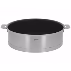 Cristel S24QLE, Rond, Sauteuse, Acier inoxydable, Exceliss+, Strate, Acier inoxydable