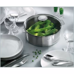Cristel S20QL casserole à sauce 2 L Rond Acier inoxydable