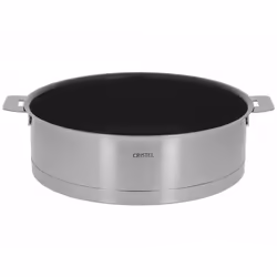 Cristel S22QLE, Rond, Sauteuse, Acier inoxydable, Exceliss+, Strate, Acier inoxydable