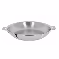 Cristel P28QMP, Rond, Poêle polyvalente, Acier inoxydable, Acier inoxydable, Aluminium, Acier inoxydable, 2,1 L