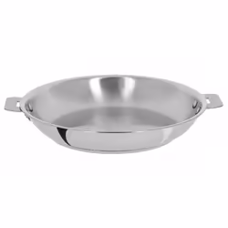 Cristel P30QMP, Rond, Poêle polyvalente, Acier inoxydable, Acier inoxydable, Casteline, Aluminium, Acier inoxydable