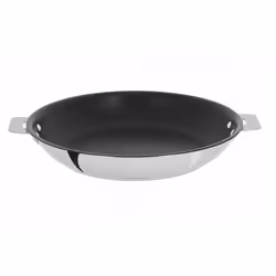 Cristel P30QMPE, Rond, Poêle polyvalente, Noir, Acier inoxydable, Exceliss+, Casteline, Aluminium, Acier inoxydable