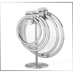 Cristel K16SA couvercle Rond Acier inoxydable, Transparent