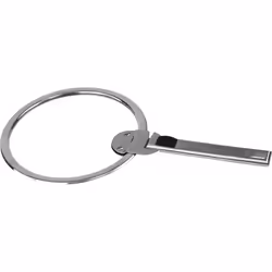 Cristel K16SA couvercle Rond Acier inoxydable, Transparent