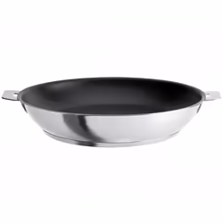 Cristel PH24QLE, Rond, Wok/Poêle à frire, Acier inoxydable, Exceliss+, Strate, Acier inoxydable