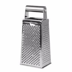Cristel TCAR4F, Râpe ergonomique, Acier inoxydable, Acier inoxydable, 18/10 Cr.Ni. Stainless Steel, Acier inoxydable, Acier i ...