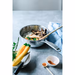 Cristel C16CPF casserole à sauce 1,4 L Rond Acier inoxydable