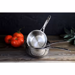 Cristel C12CPF casserole à sauce 0,7 L Rond Acier inoxydable
