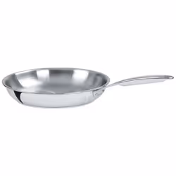 Poêle en inox - CRISTEL - CastelPro - 20 cm - Fond thermo-diffuseur - Compatible induction