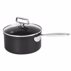 Cristel Castel Pro, 2,2 L, Rond, Noir, Aluminium, Acier inoxydable, Acier inoxydable