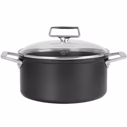 Cristel Castel Pro, 5,1 L, Noir, Acier inoxydable, Vitrocéramique, Gaz, Halogène, Induction, Plaque étanche, Aluminium, Acier ...
