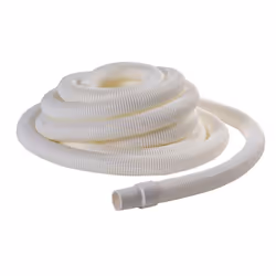 Tuyau Flottant Piscine - EDG - Longueur 4 m Diamètre 38mm avec 2 embouts collés - Technologie Spiralée Haute Performance Anti