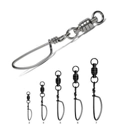 EMERILLON + AGRAFE VMC ROLLING ET CROSSLOCK INOX 3261 - PACK (3 - N°3 - 110)