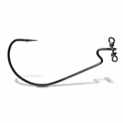 Hameçon Texan VMC Mystic Predator Spinshot Wide Gap 7342 SH - par 4 - Pêche - Noir