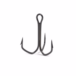 Hameçon triple carnassier VMC Barbarian 8570 - Pêche - Noir