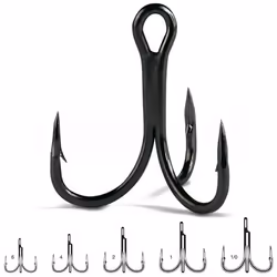 Hameçon triple VMC Spark Point 7556 - Black Nickel - Pêche - Adulte - Mixte