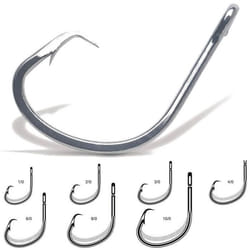 Hameçon mer VMC Circle Sport 3X Renforcé 8382 - Black Nickel - Pêche gros vifs et épave