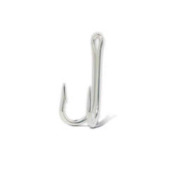 Hameçons doubles VMC 9986TI x5 v2 - argent - pêche thonidés - adulte - homme