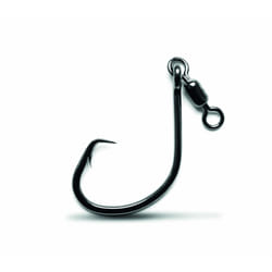 Hameçons simples VMC 8386 BS - noir - 6/0