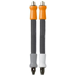 Fiskars 1004714 perforateur papier Noir, Gris, Orange, Blanc