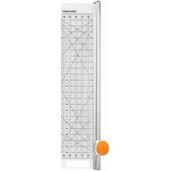 Fiskars - Combiné Cutter Rotatif (Ø45 mm) & Règle (6'x24')