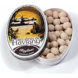 Open Food Boite ovale réglisse - Les Anis de Flavigny,Les mousquetaires - 50 g