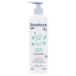 Rivadouce Bébé Lait de Toilette Bio 500 ml