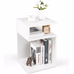 À propos de cet article 【Rangement adéquat:】La table d'appoint contient un plateau de 33 cm de long x 33 cm de large sur lequ ...