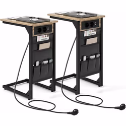 À propos de cet article 【Station de charge:】Applicable à la plupart des produits électroniques, la table d'appoint multiprise ...