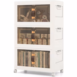 À propos de cet article 【Grande capacité :】La boîte unique en deux tailles: M:44,5x30x24cm ; L:49,5x31,5x26,5cm. Lot de 3 / 4 ...