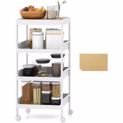 À propos de cet article 【Design Compact:】Ce chariot de rangement maximise l'utilisation de l'espace vertical, qui est adapté  ...