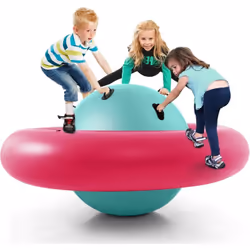 À propos de cet article 【Balle rebondissante géante】La balle géante en forme de vaisseau spatial aux couleurs vives offre aux ...