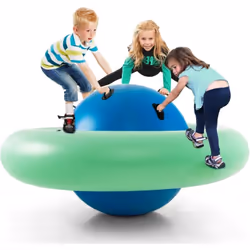 À propos de cet article 【Balle rebondissante géante】La balle géante en forme de vaisseau spatial aux couleurs vives offre aux ...