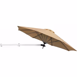 En suivant les instructions détaillées et les accessoires nécessaires fournis, ce parasol de terrasse a deux options de monta ...