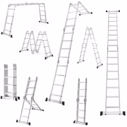 Caractéristiques : Se transforme en 7 configurations différentes L'alliage d'aluminium durable assure la longévité Supporte j ...