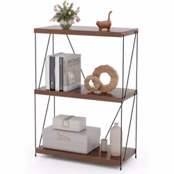 Caractéristiques : Ce support polyvalent peut contenir des livres, des décorations ou même des boîtes de rangement Les planch ...
