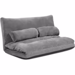 Caractéristiques: Dossier réglable de 90° à 180° , utilisé comme lit ou chaise pareusseuse Matériau en velours côtelé de qual ...