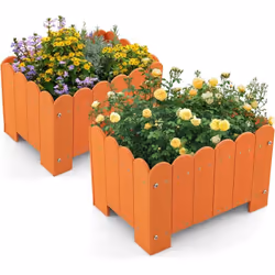 Caractéristiques : Le HDPE sélectionné peut résister à une exposition extérieure plus longue Les trous de drainage évitent l' ...
