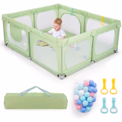 Description générale Le parc pour bébé est un espace de jeu sécurisé et amusant, idéal pour ramper, se tenir debout, marcher, ...