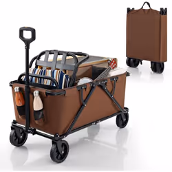 À propos de cet article 【Chariot grand et robuste】Avec une capacité de 170 L, ce chariot offre suffisamment d'espace pour les ...