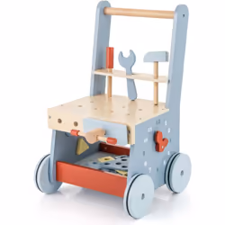 À propos de cet article 【Conception Polyvalente 2 en 1】Ce chariot de marche bébé peut se transformer en un établi à outils dy ...