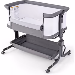 À propos de cet article 【Hauteur réglable sur 6 niveaux】Ce lit bébé avec 6 hauteurs réglables (75-85 cm) s'adapte à la plupar ...