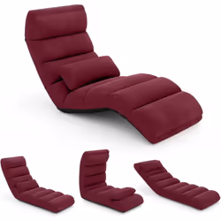 À propos de cet article 【Fauteuil de relaxation confortable】le fauteuil de détente pliable est doux et confortable, avec une ...