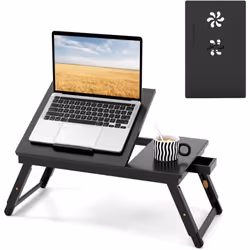 À propos de cet article 【Réglable en hauteur et plateau inclinable】La hauteur du bureau pour ordinateur portable peut être aj ...